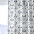 Benjamin Cream Floral - Drapery