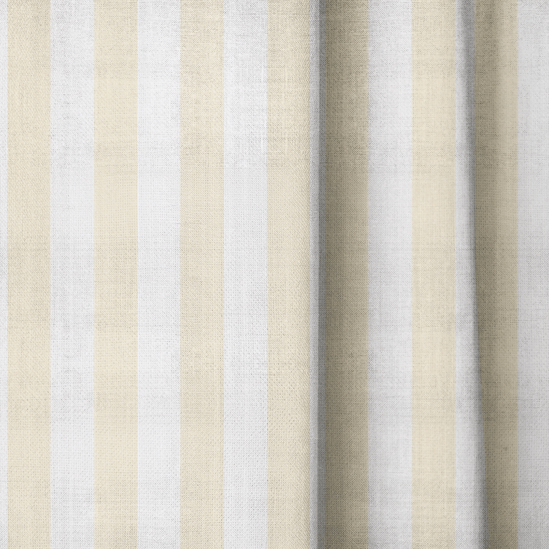 Juliet's Garden Easter Yellow Stripe - Drapery