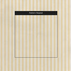 Juliet's Garden Easter Yellow Stripe - Fabric