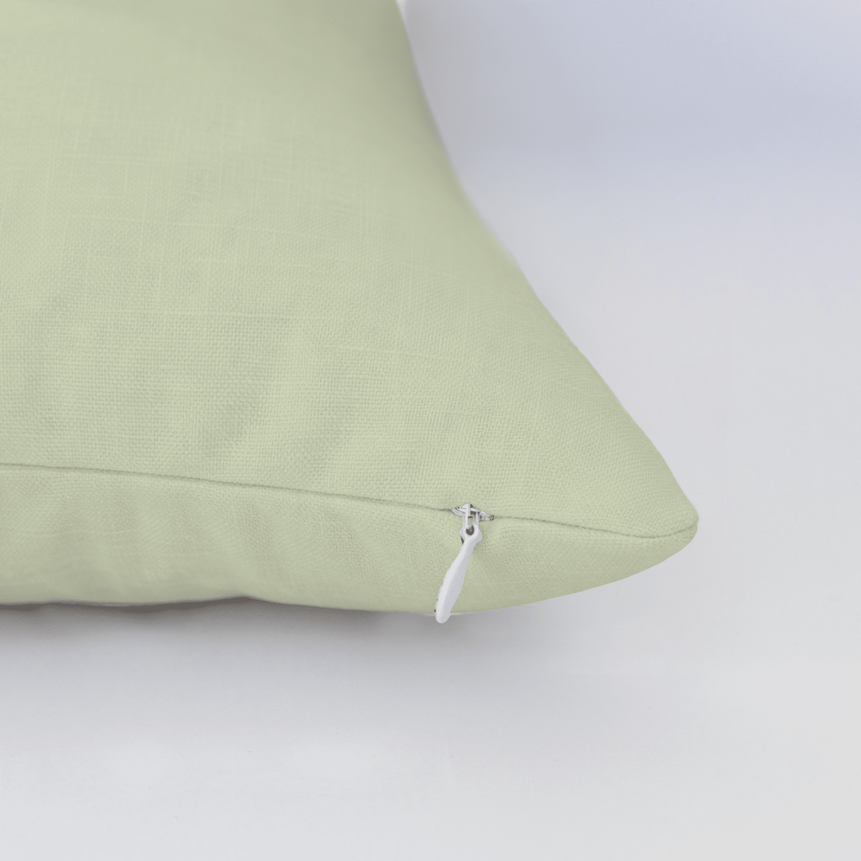Juliet's Garden Pistachio Throw Pillow