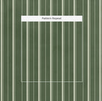 The Silk Garden Evergreen Stripes - Fabric
